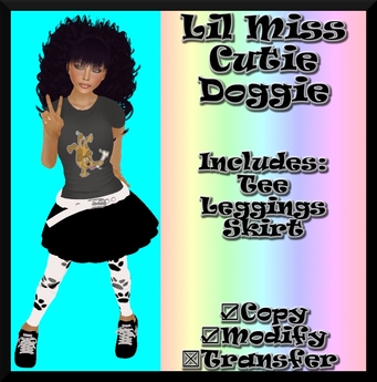 Second Life Marketplace - Lil Miss Cutie Doggie